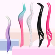 Stainless Steel Eyelash Applicator Tweezers - Multiple Shape Designs