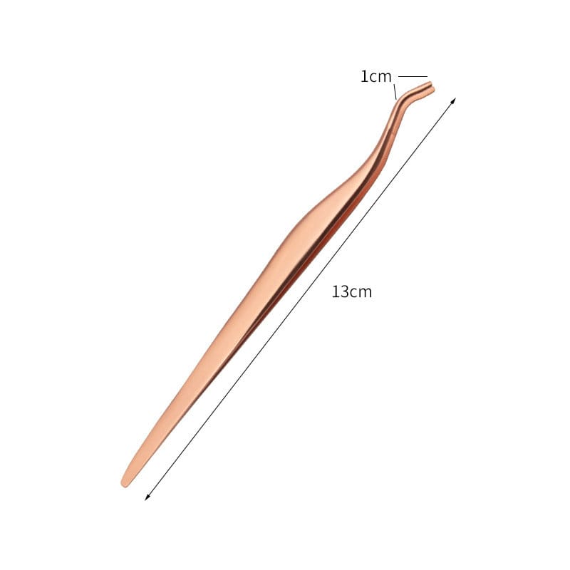 Curved Long Tail - Rose Gold