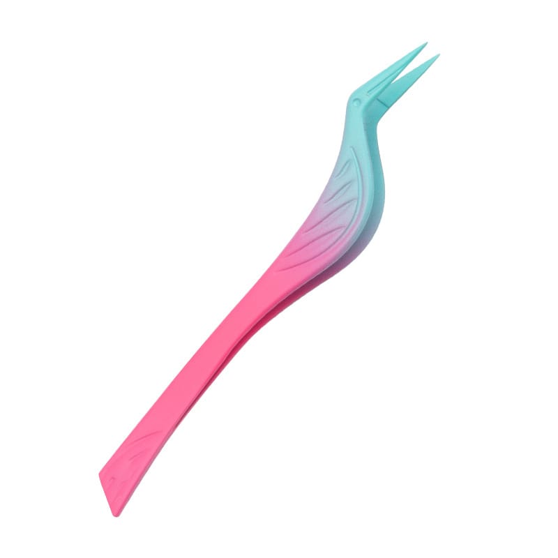 Small Bird Short Jaw - Blue Pink Gradient