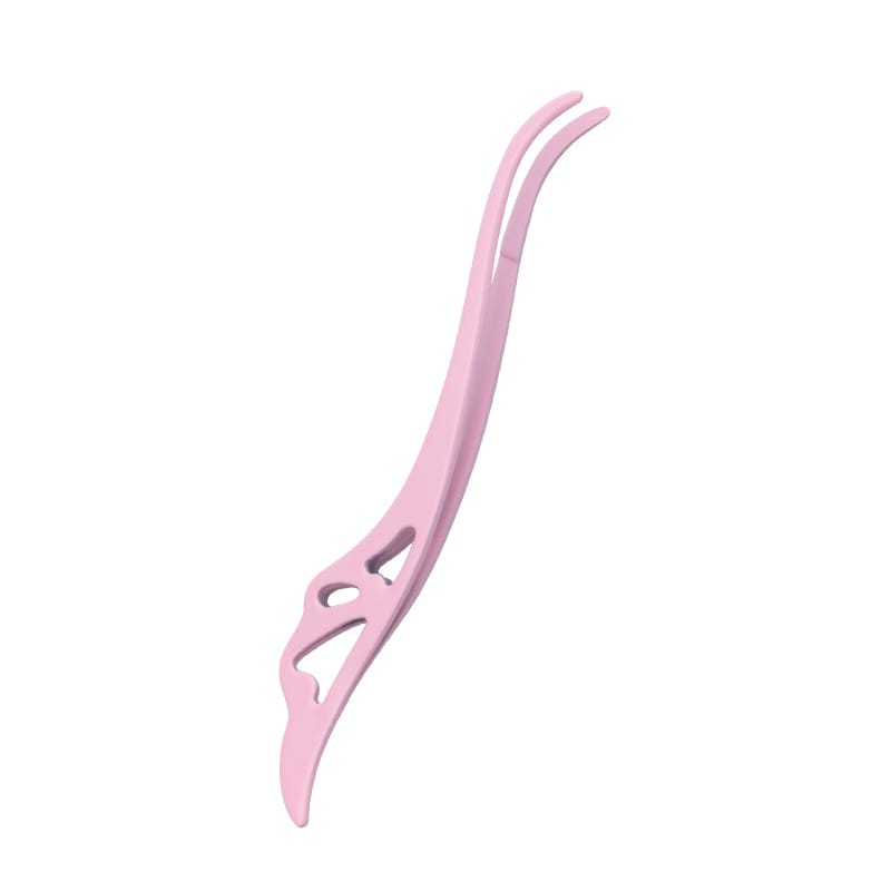 Feather Curved Jaw - Pink