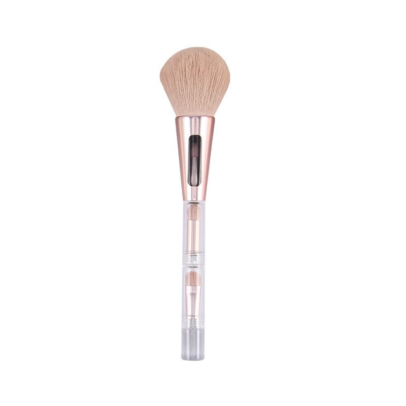 Round Pink Handle with Pink Brush Head