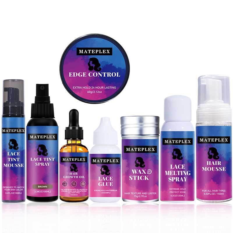 Mateplex Wig Care & Styling Essentials - Installation & Styling Products