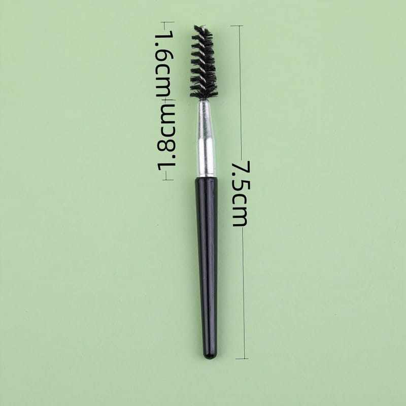 8.3cm Silver Tube Black Handle Spoolie