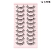 WW (9-14mm Russian Faux Mink Lashes) - DD Curl Wispy Natural