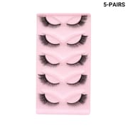 9D (12-18mm Cat Eye Faux Mink Lashes) - Wispy Layered Winged