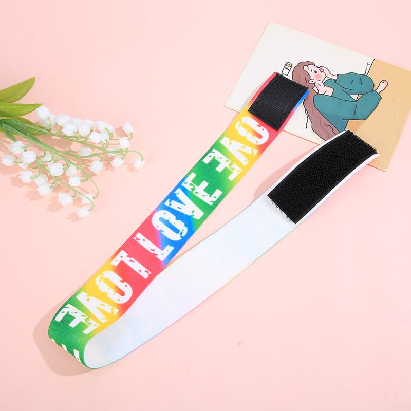 Multicolor LOVE - White Text