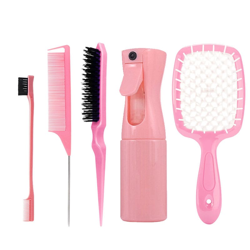 5-Piece Hair Roller Set &ndash; Pink