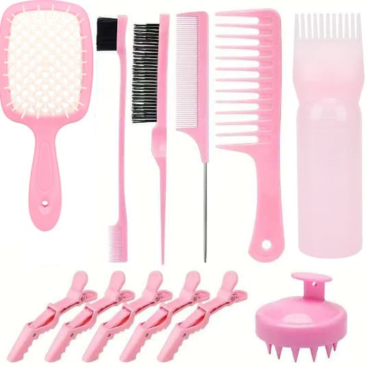 Large Hair Coloring Set &ndash; Pink