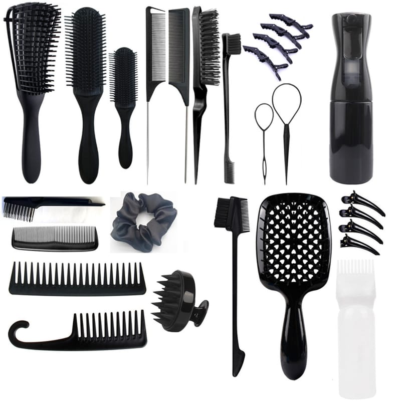 27-Piece Hair Styling Set &ndash; Black
