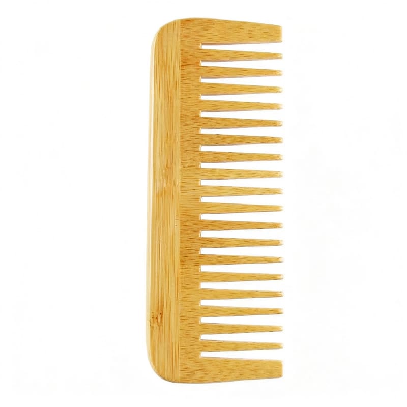 Wide-Tooth Bamboo Comb