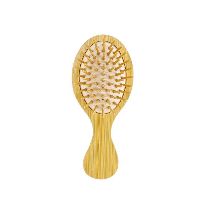 Small Round Cushion Hairbrush &ndash; Yellow