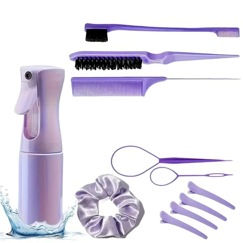 11-Piece Hair Tool Set &ndash; Purple