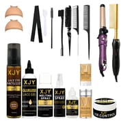19-Piece Wig Installation Kit - Glue & Styling Tools