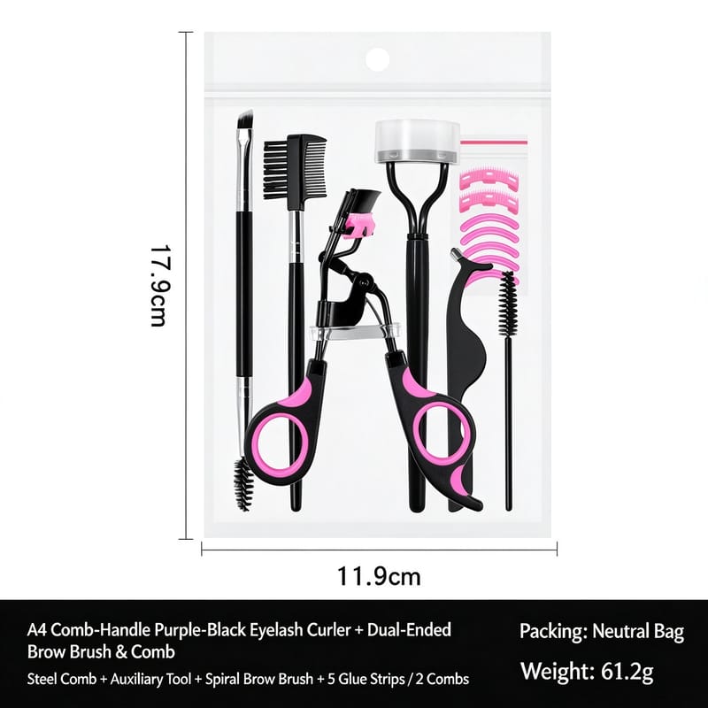 Two-Tone 7-Piece Set with Comb