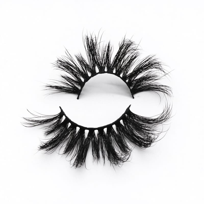 AC (25mm Mink Lashes) - Ultra Dramatic Fluffy Wispy Messy