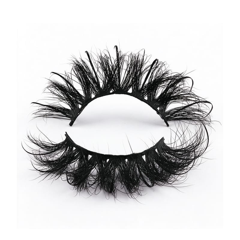 FN (20mm Mink Lashes) - Full Fluffy Spiked Dramatic Wispy