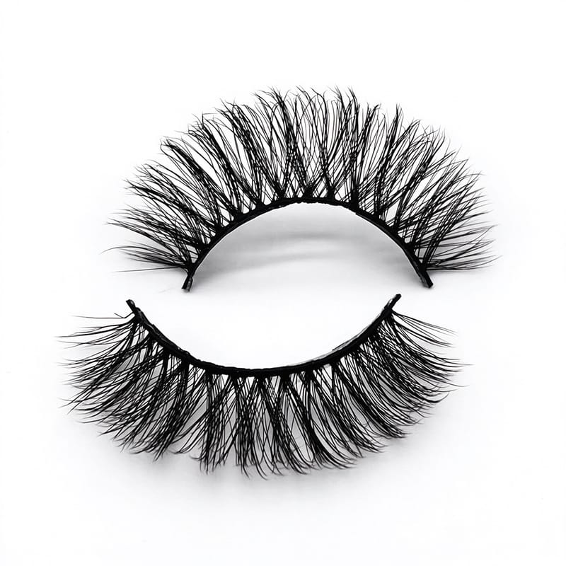 DN (15mm Faux Mink Lashes) - Dramatic Layered Wispy