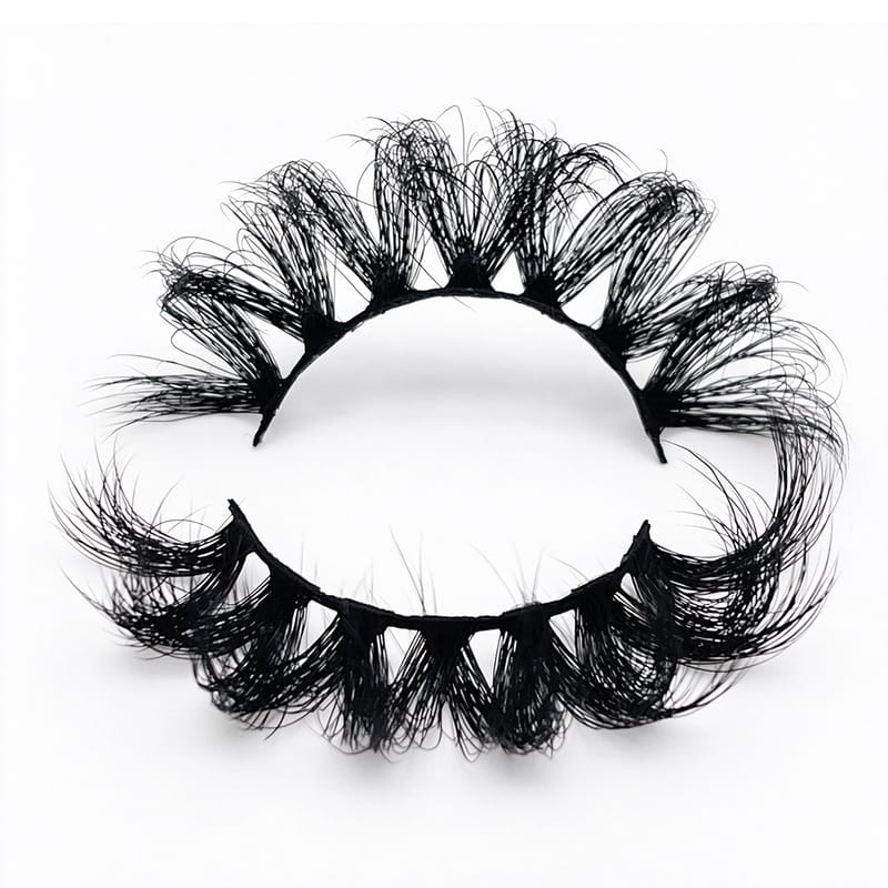DF (18mm Faux Mink Lashes) - Fluffy Wispy 3D Layered