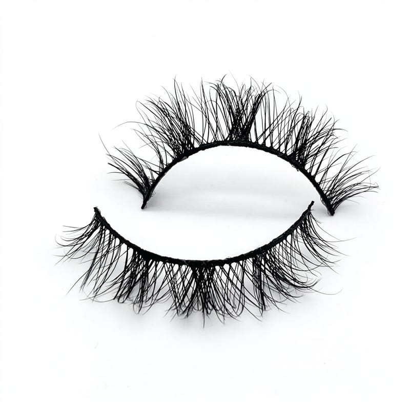 Y (12mm Mink Lashes) - Natural Spiky Wispy