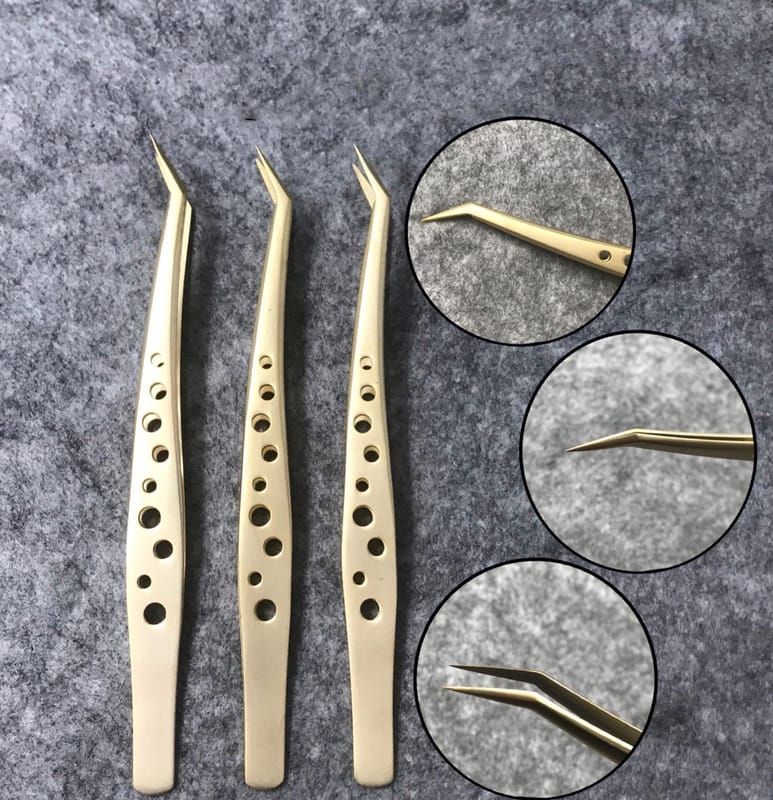 9-Hole Feather Tweezers