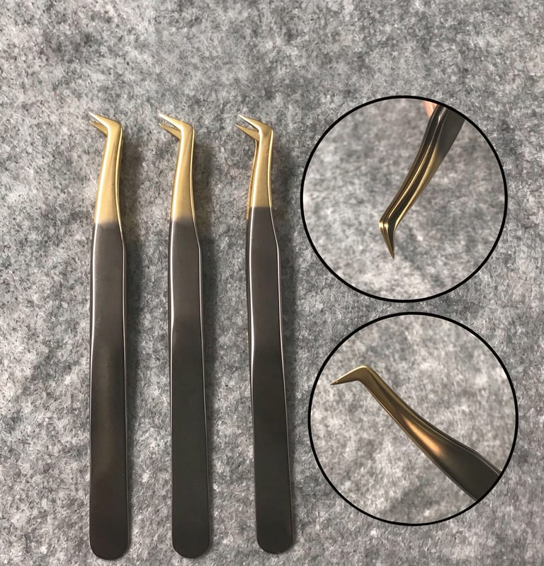 Fine Rounded Eagle Tweezers