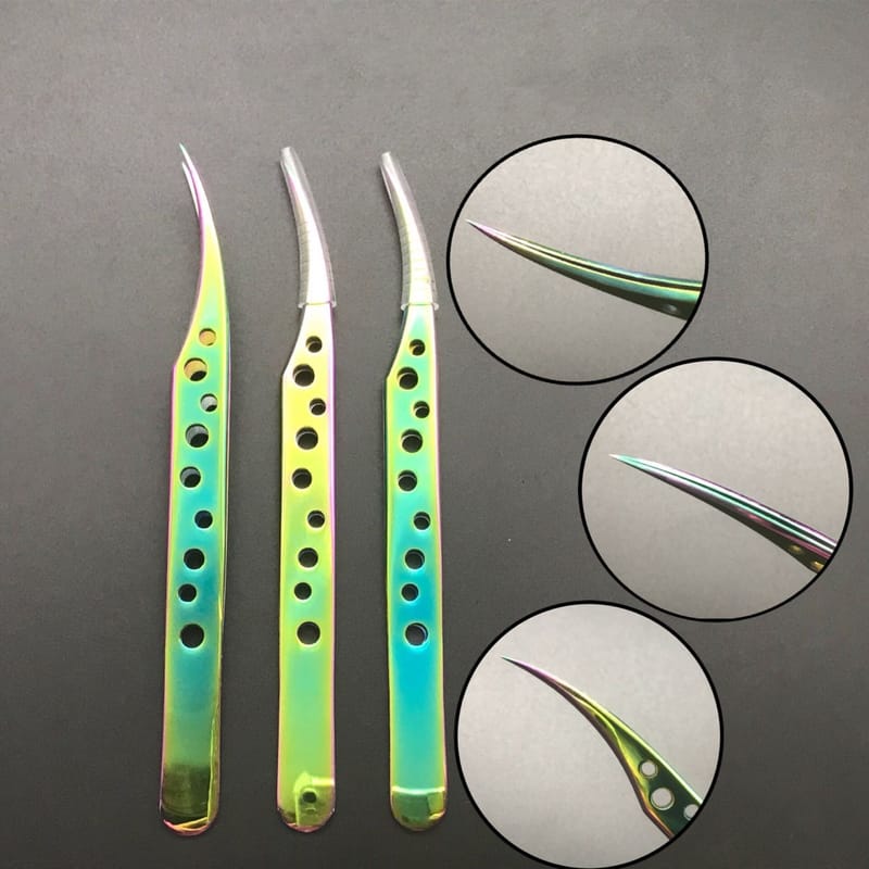9-Hole Dolphin Tweezers