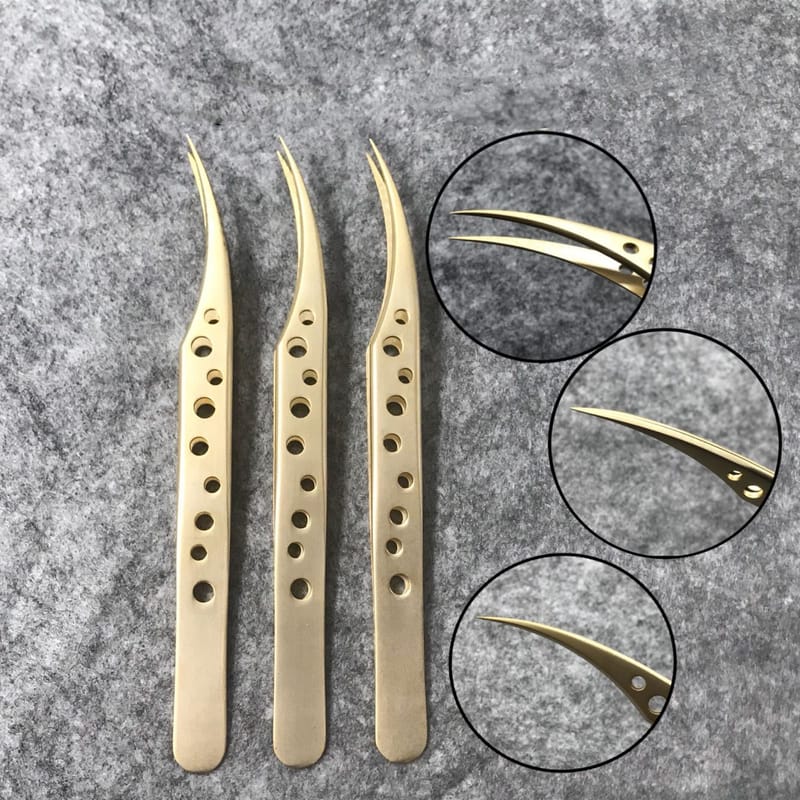 9-Hole Dolphin Tweezers