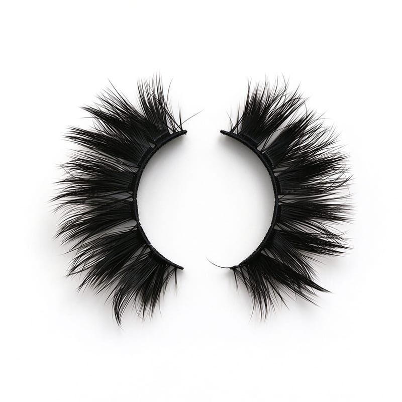 3DY (17-20mm Faux Mink Lashes) - Thick Layered Fluffy Curly