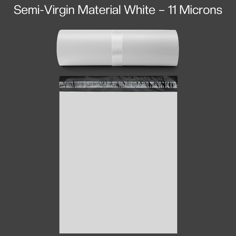 Semi-Virgin Material White