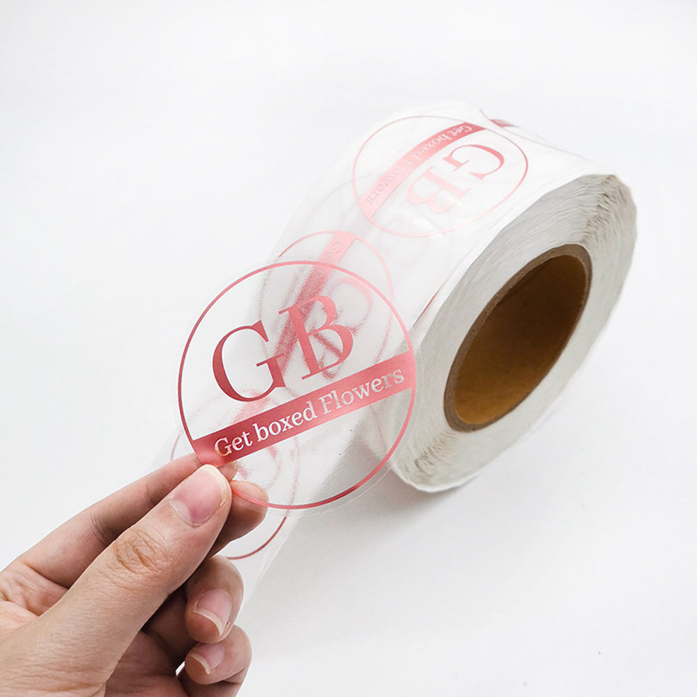 Transparent sticker example 4