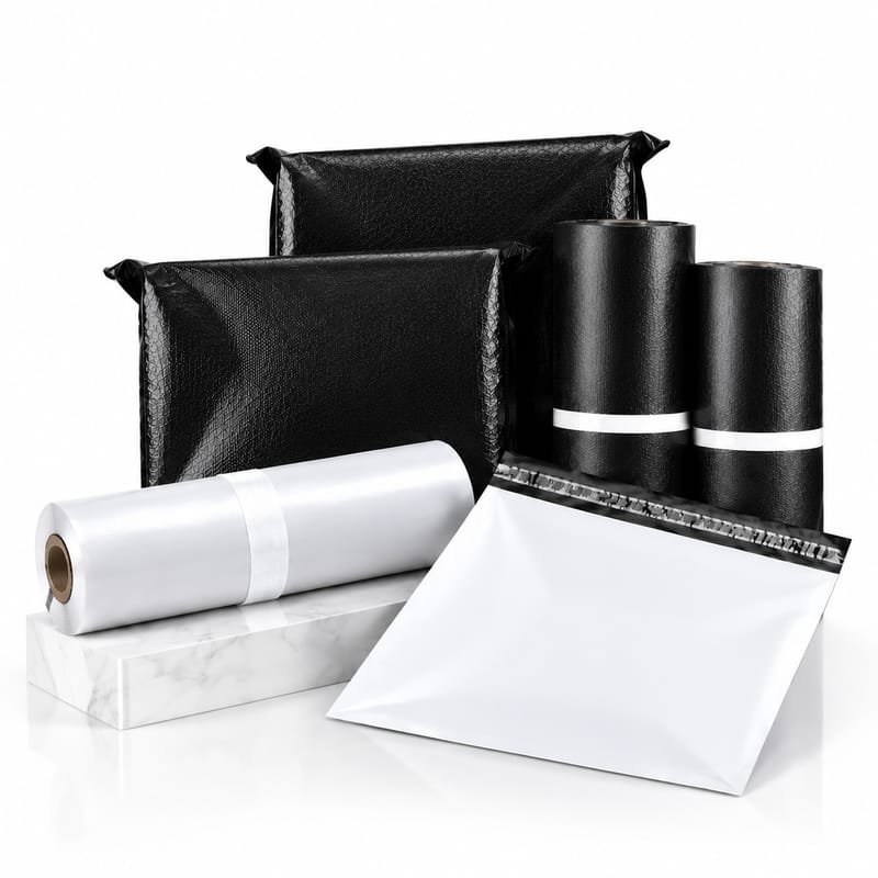 Virgin Material Waterproof Self-Adhesive Garment Packaging Bags