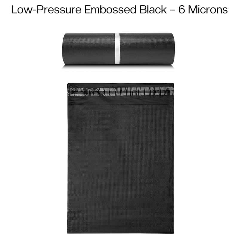 Low-Pressure Embossed Black