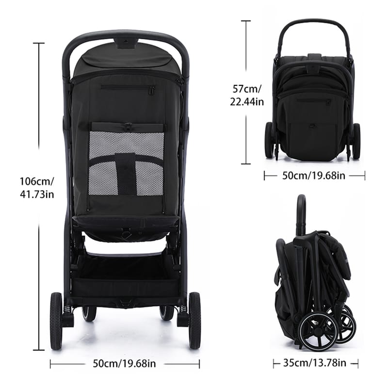 Compact Travel Stroller - dimension