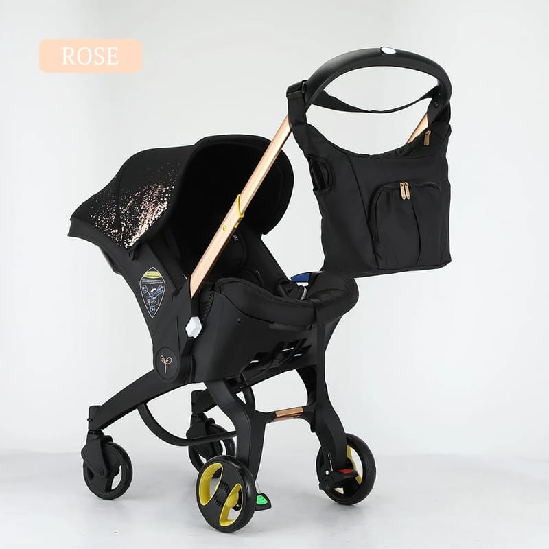 4 in1 stroller-rose
