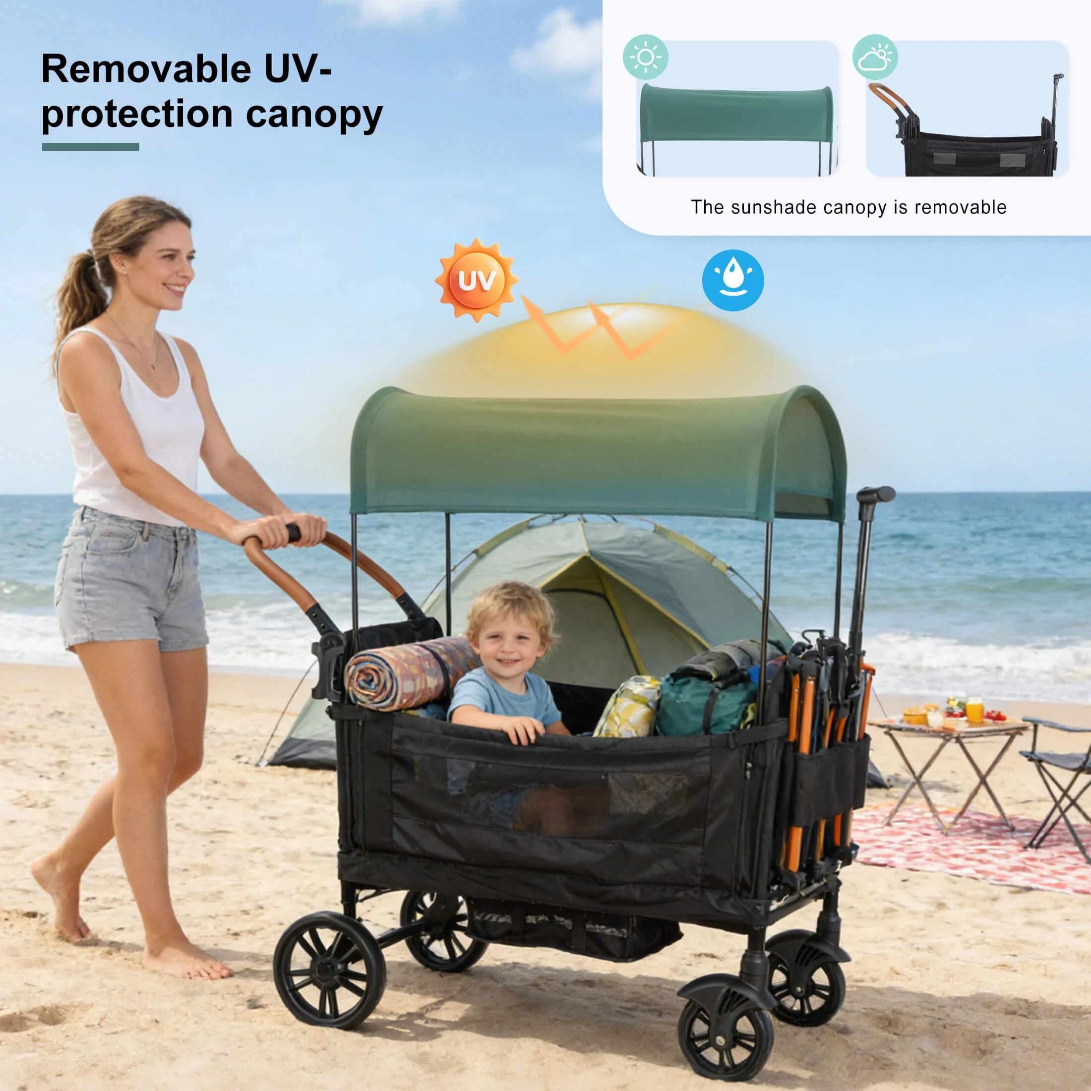 wagon stroller-canopy