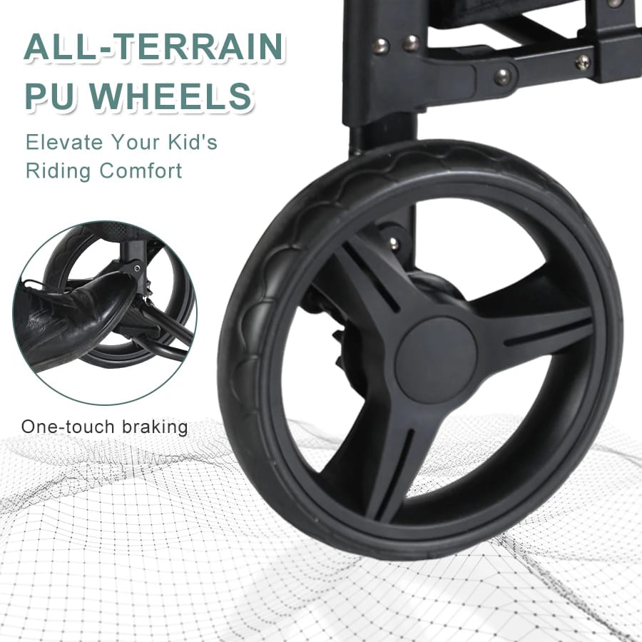 wagon stroller- wheels