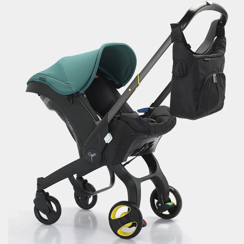 4-in-1 Baby Stroller Travel System - Green | Baby Supply
