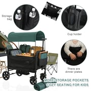 wagon stroller- features