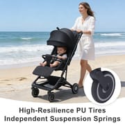 Compact Folding Baby Stroller-wheels