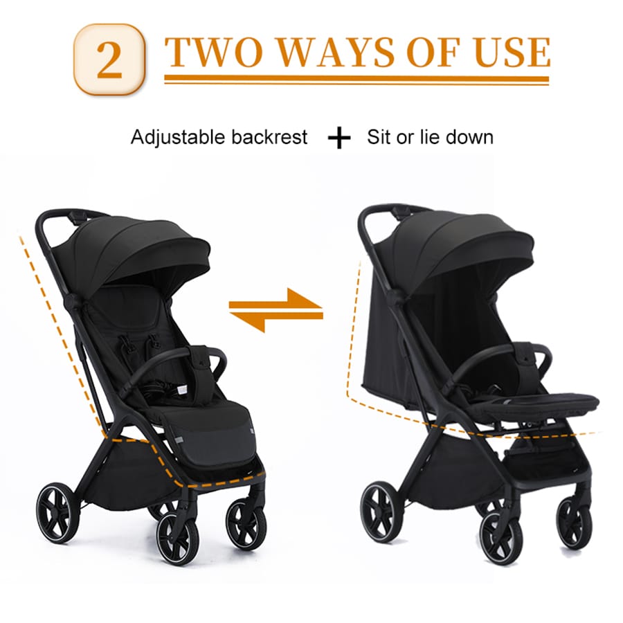 Compact Travel Stroller -two mode