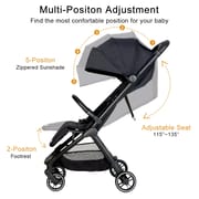Lightweight Baby Travel Stroller-adjustable