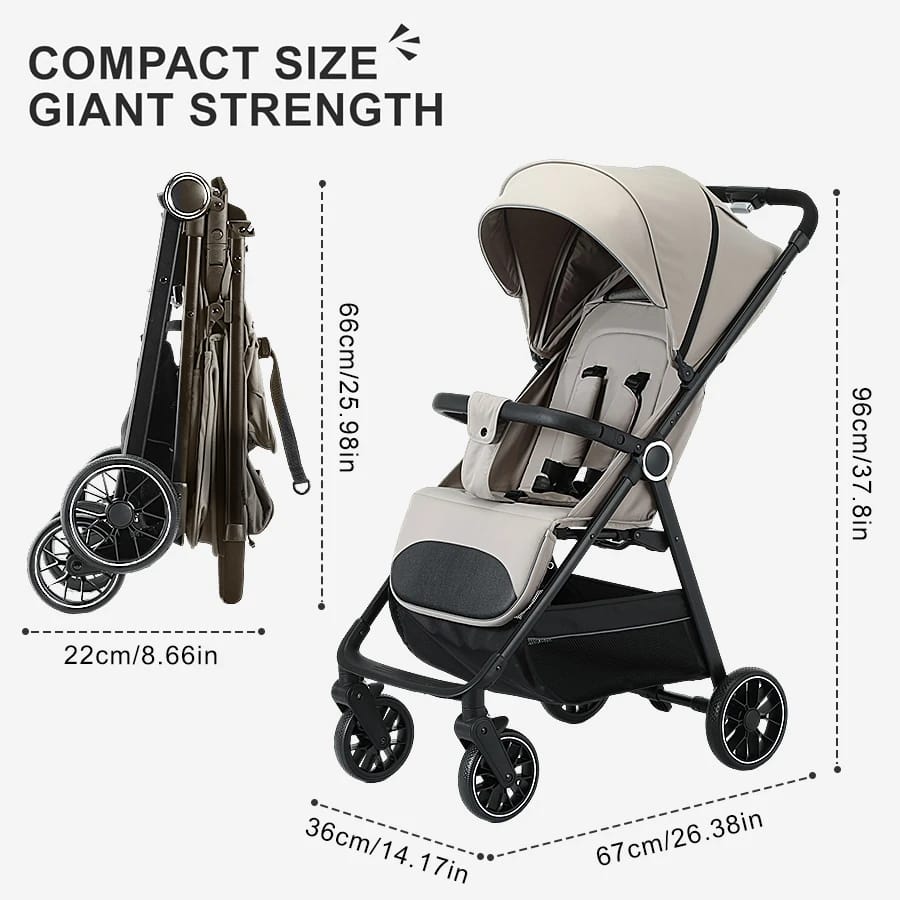 Lightweight Travel Stroller -dimension