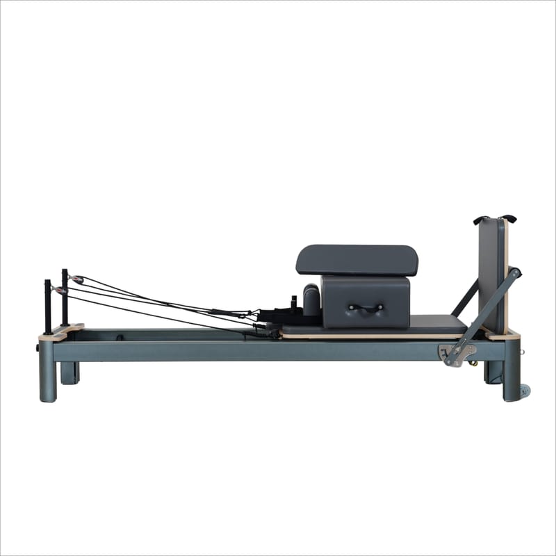 Titanium Grey Aluminum Pilates Reformer