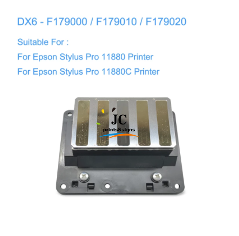 F179000 F179010 F179020 Printhead DX6 Solvent Printhead for Epson Stylus Pro 11880 11880C Printer