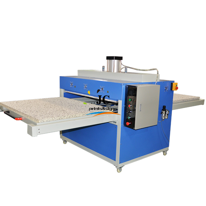 39" x 47" Pneumatic Double Working Table Large Format Heat Press Machine with Pull-out Style, 220V 1P 56A