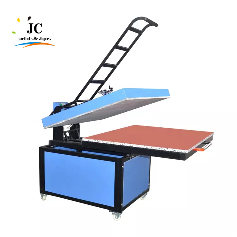 31"x39" Wide Flatbed Digital Control Clamp-shell Manual Heat Press Machine for Textile Printing