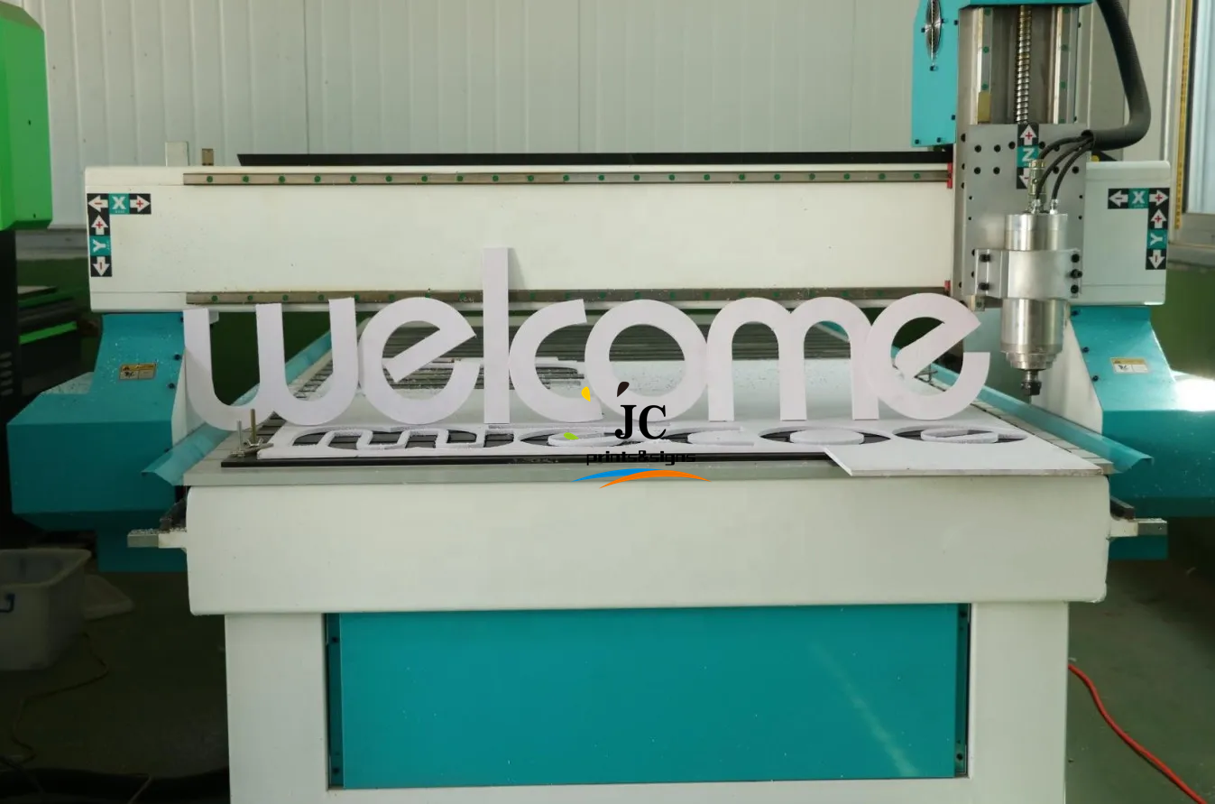 JC-1325advertising signs logo making cnc router woodworking engraving machine