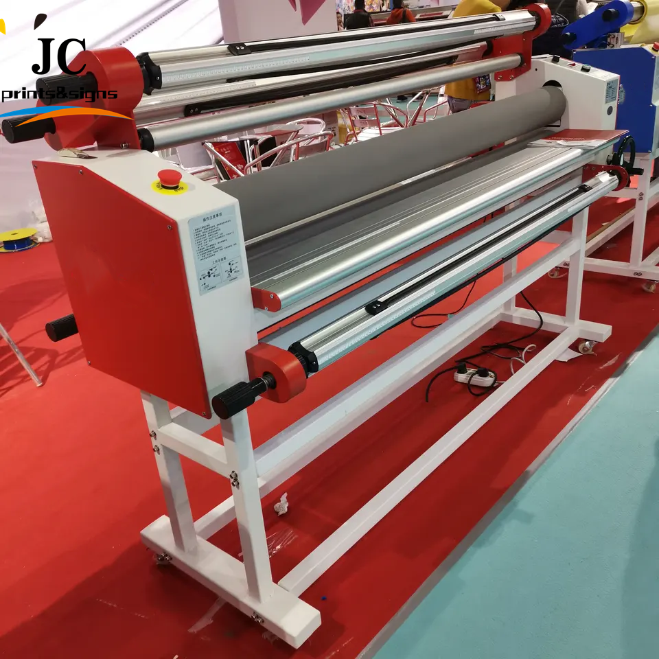 1.6m Wide format lamination roll to roll electric warm and cold paper film laminating machine