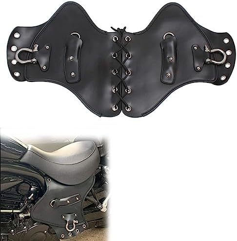 GYMARK Mmotorcycle Side Saddle Heat Shield Deflector Universal Heatshield for Harley Touring Sportster Dyna Softail Yamaha Suzuki Kawasaki Seat Cushion Accessories