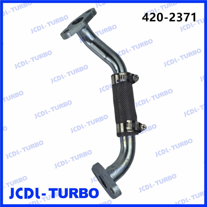 Turbocharger Oil Drain Line 420-2371 for Caterpillar CAT Compactor CP56B CP74 CS68B CS12 CS19 CS79B Excavator 320DL M324D2 330